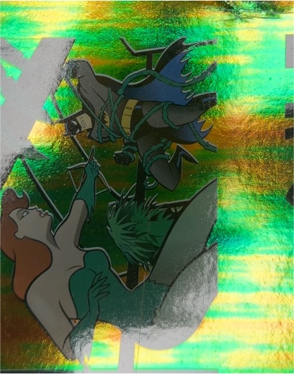 1992 Comic Images Shadow Hawk Prism Subset Chase Card P6 Conclusion — front