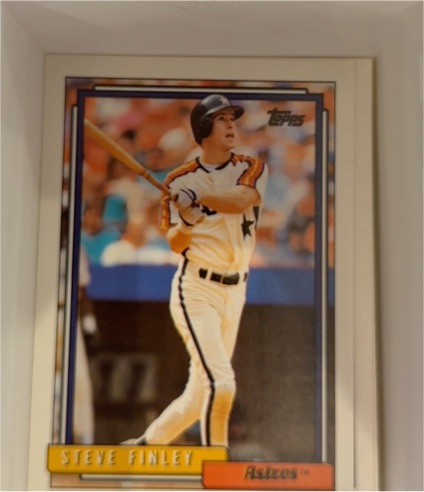 1992 Topps #86 Steve Finley — front