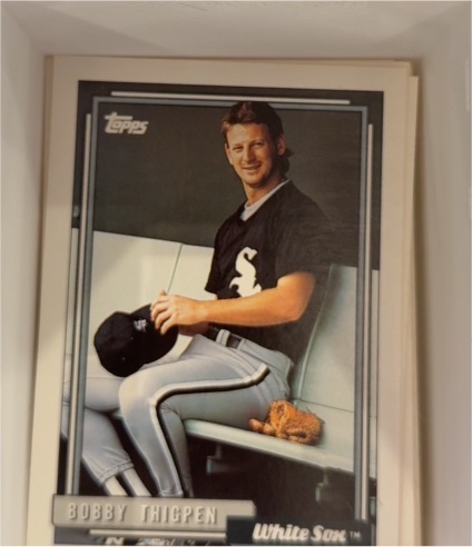 1992 Topps #505 Bobby Thigpen — front