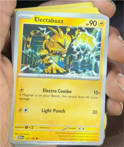 2023 Pokémon Scarlet & Violet 151 #125 Electabuzz — front