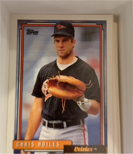 1992 Topps #125 Chris Hoiles — front