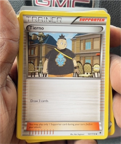 2016 Pokémon Breakpoint #107 Tierno — front