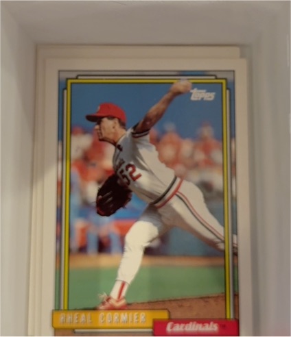 1992 Topps #346 Rheal Cormier — front