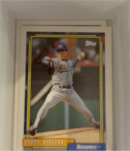 1992 Topps #265 Teddy Higuera — front