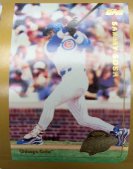 1999 Topps Oversized Jumbo #5 Sammy Sosa — front