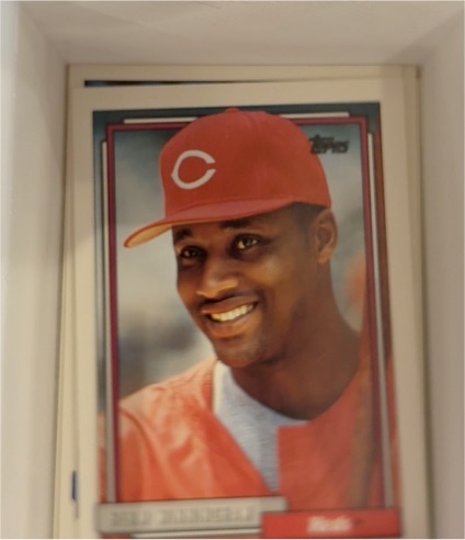 1992 Topps #332 Chris Jones Cincinnati Reds — front