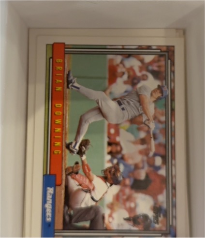 1992 Topps #173 Brian Downing — front