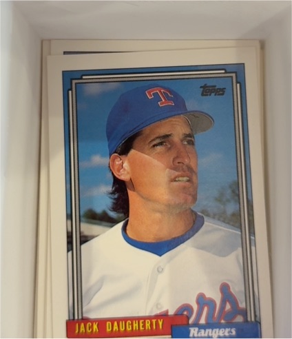 1992 Topps #344 Jack Daugherty — front