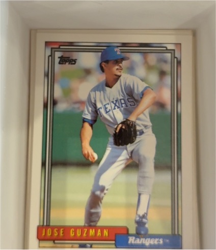 1992 Topps #188 Jose Guzman — front