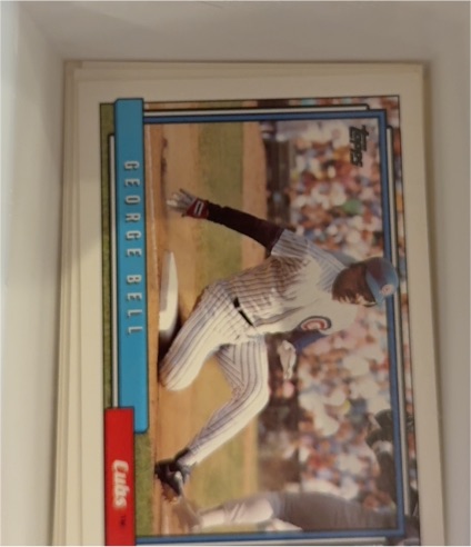 1992 Topps #320 George Bell — front
