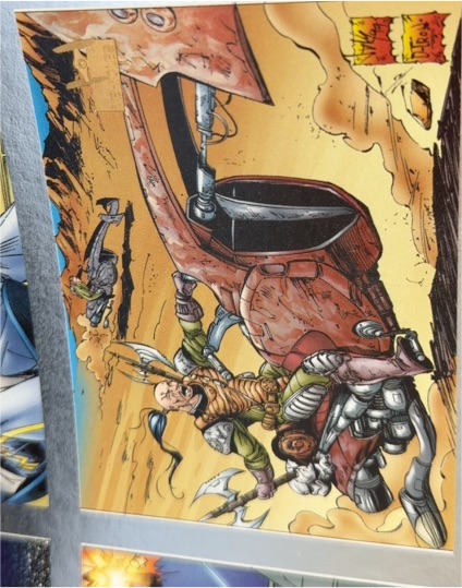 1994 Maximum Press Promo Card #7 Black Flag — front