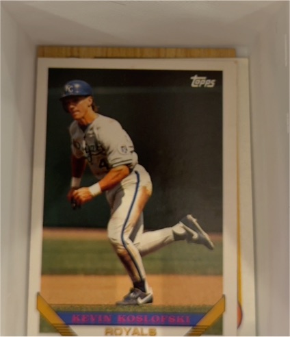 1993 Topps #158 Kevin Koslofski — front