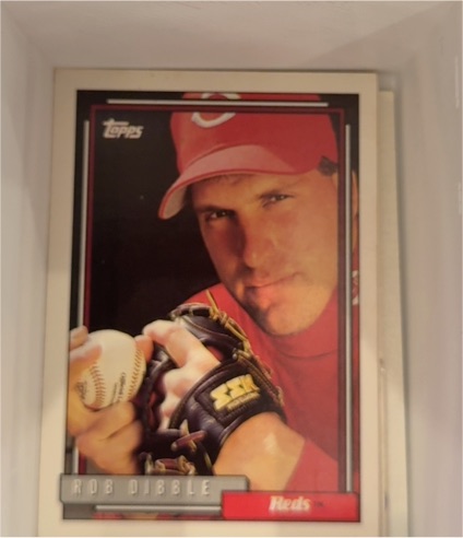1992 Topps #757 Rob Dibble — front
