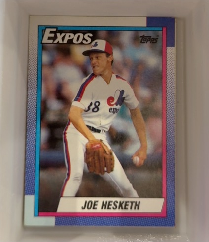 1990 Topps #24 Joe Hesketh — front
