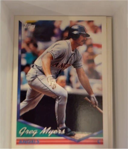 1994 Topps #171 Greg Myers — front