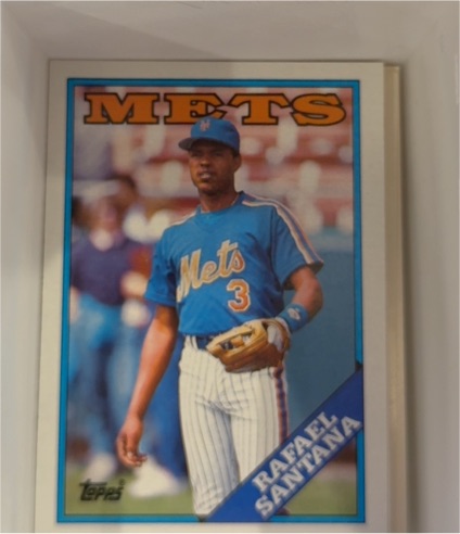 1988 Topps #233 Rafael Santana — front
