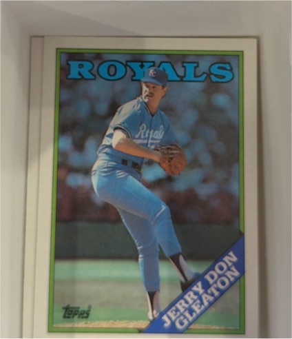 1988 Topps #116 Jerry Don Gleaton Kansas City Royals — front