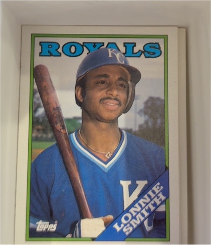 1988 Topps #777 Lonnie Smith — front