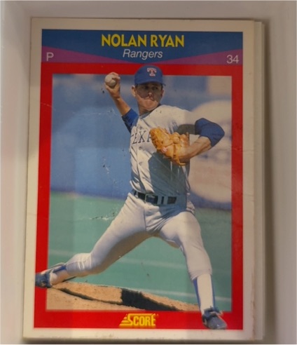1990 Score #34 Nolan Ryan — front