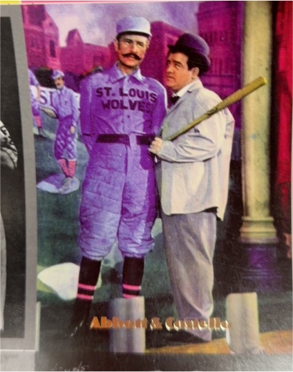 1996 Abbott & Costello DuoCards #41 Who's on First — front