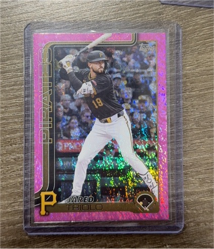 2025 Topps Update Series #US54 Jared Triolo — front