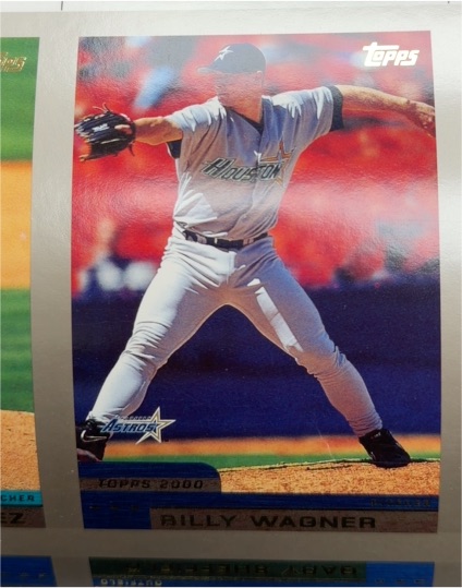 2000 Topps #129 Billy Wagner — front