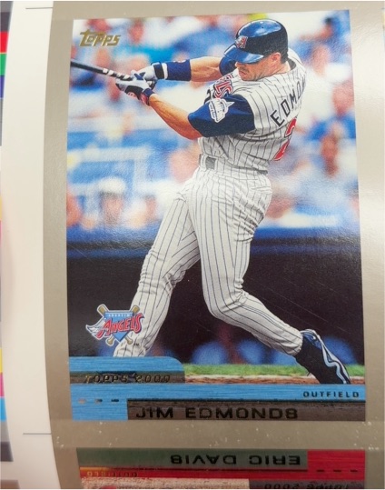 2000 Topps #107 Jim Edmonds — front