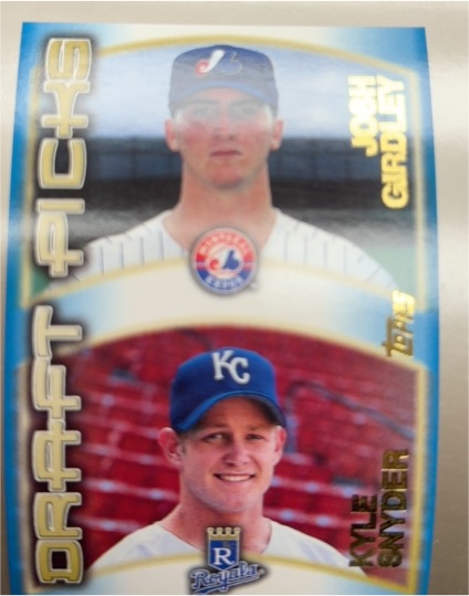 2000 Topps Draft Picks #211 Josh Girdley / Kyle Snyder — front