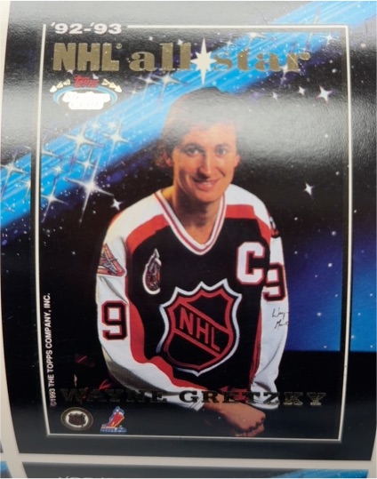 1993-94 Topps Stadium Club NHL All-Star #NNO Wayne Gretzky — front