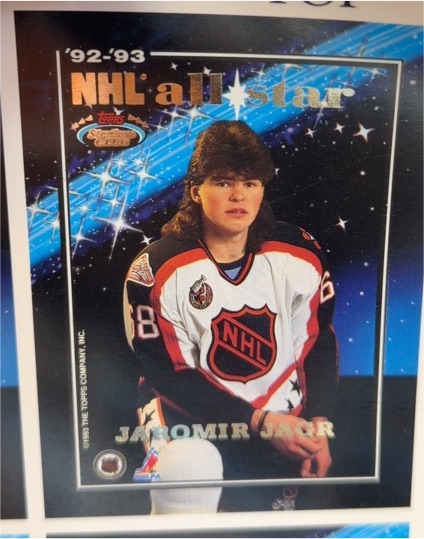 1992-93 Topps Stadium Club NHL All Star #NNO Jaromir Jagr — front