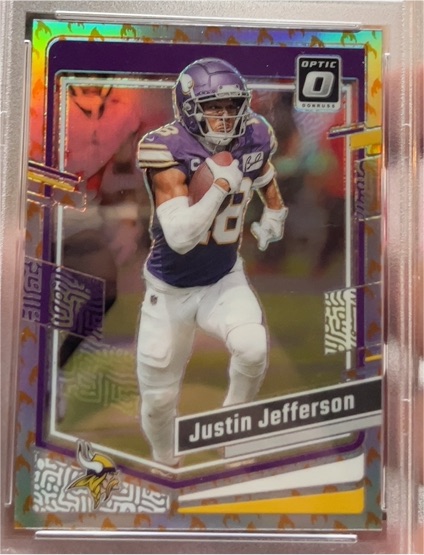 2023 Donruss Optic #125 Justin Jefferson — front