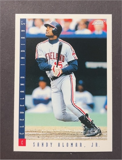 1993 Score #116 Sandy Alomar Jr. — front