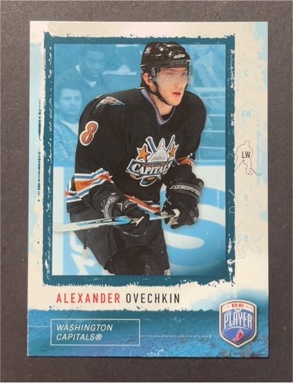 2006 Be A Player Alexander Ovechkin Washington Capitals — front