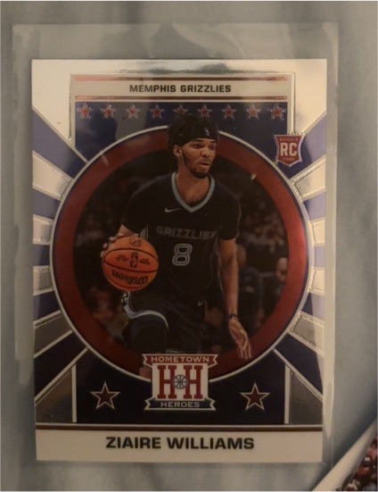 2021-22 Panini Chronicles Hometown Heroes #659 Ziaire Williams — front