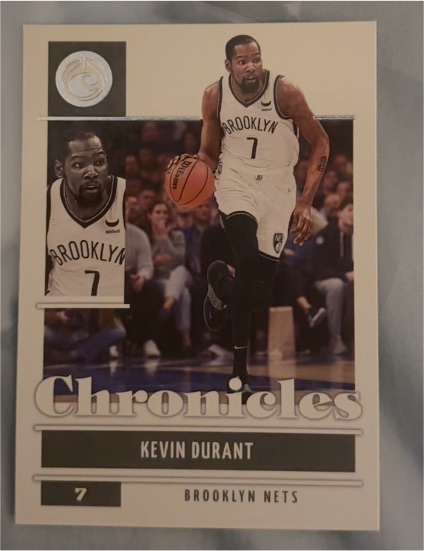 2021-22 Panini Chronicles #9 Kevin Durant — front
