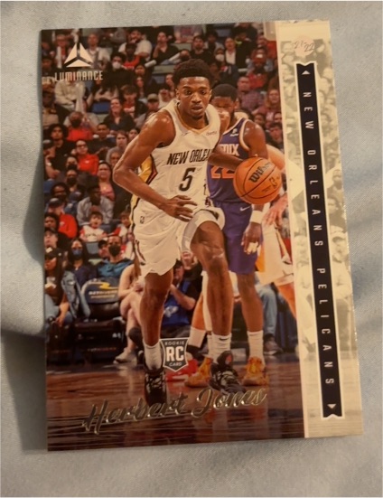 2021-22 Panini Chronicles Luminance #248 Herbert Jones RC — front