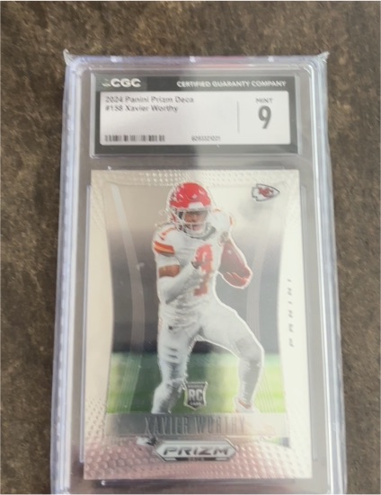2024 Panini Prizm Deca #158 Xavier Worthy — front