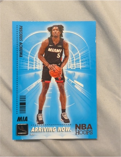 2020-21 Panini NBA Hoops #SS-5 Precious Achiuwa — front