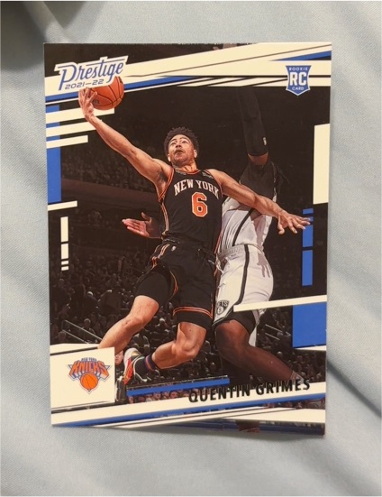 2021-22 Panini Chronicles Prestige #57 Quentin Grimes — front