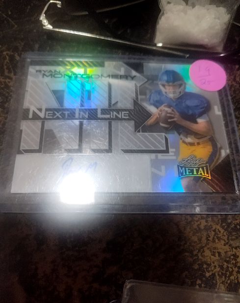 2025 Leaf Metal Next In Line #NL-RM1 Ryan Montgomery — front