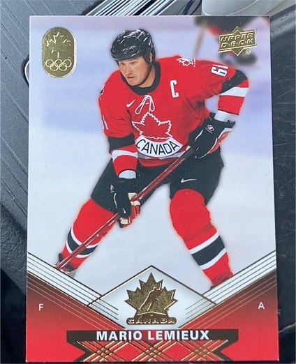 2025-26 Upper Deck Tim Hortons Team Canada Olympic #38 Mario Lemieux — front
