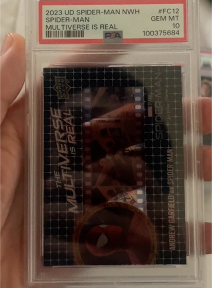 2023 UD Spider-Man No Way Home #FC12 Andrew Garfield — front
