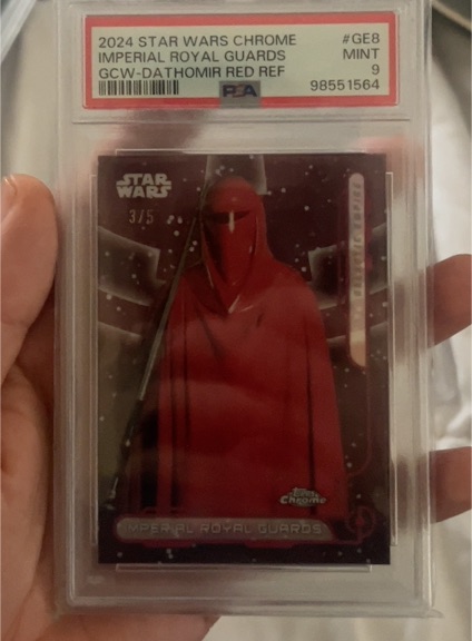 2024 Topps Chrome Star Wars Imperial Royal Guards Galactic Empire #GE8 — front