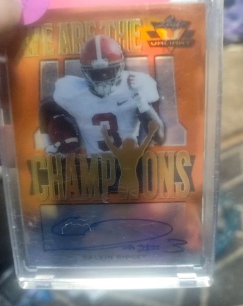 2018 Leaf Valiant We Are the Champions #WC-BS1 Bo Scarbrough — front