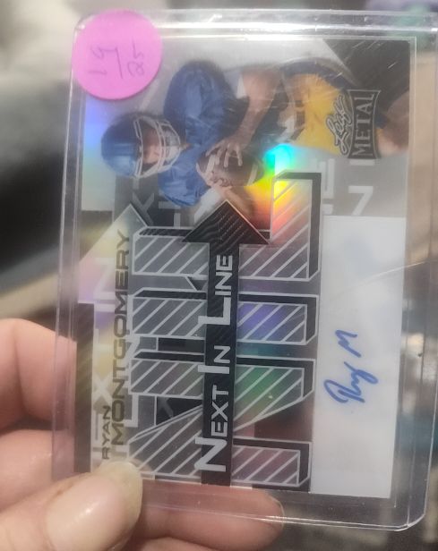 2025 Leaf Metal Next In Line #NL-RM1 Ryan Montgomery — front