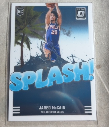 2024-25 Donruss Optic #3 Jared McCain Splash! — front
