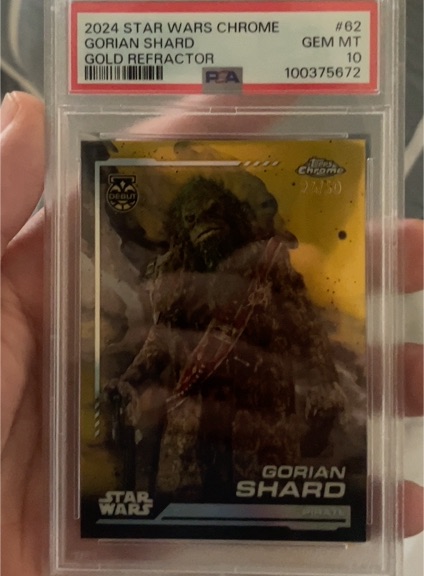 2024 Topps Chrome Star Wars #62 Gorian Shard — front