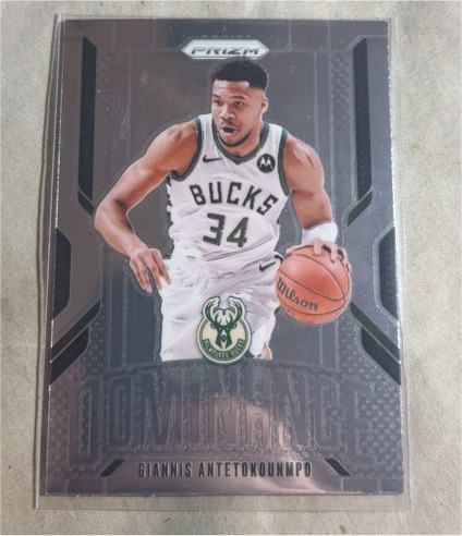 2024-25 Panini Prizm Dominance #4 Giannis Antetokounmpo — front