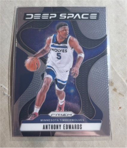 2024-25 Panini Prizm #3 Anthony Edwards — front
