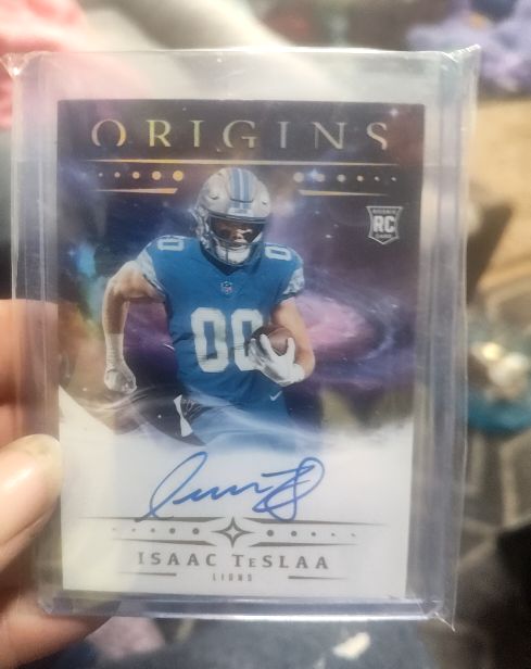 2025 Panini Origins #RA-ITE Isaac Teslaa — front